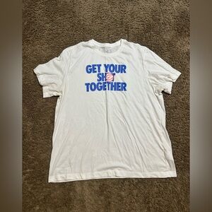 Vintage Nike basketball “get your shot together” 00s size 2XL